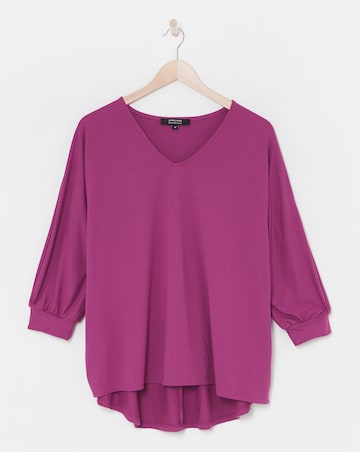 Purple Oversized Top
