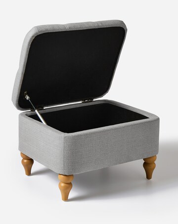 Julipa Mae Fabric Storage Ottoman