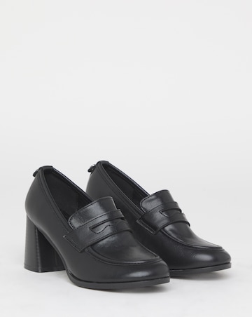 Budapest Vintage Platform Loafer Shoes - Wide Fit (E)
