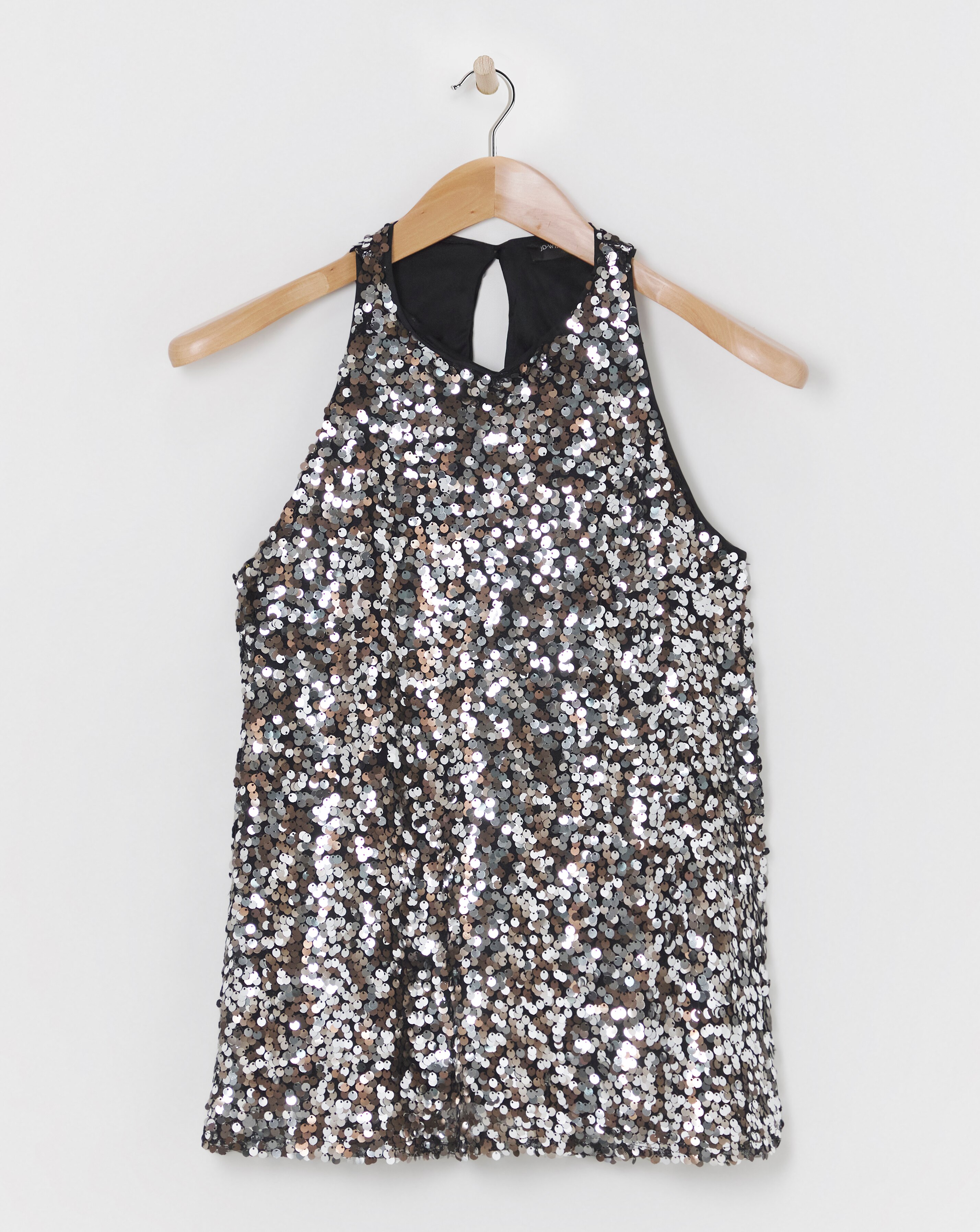 Sequin Racer Top