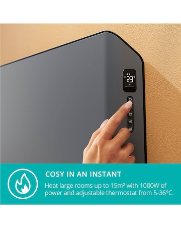 Duux Edge 1000 Smart Convector Heater Grey