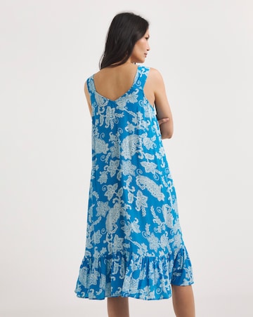 Julipa Frill Hem Shift Dress