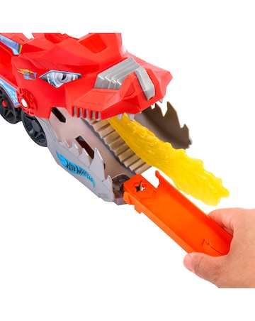 Hot Wheels City Ultimate Dual Dragon Transporter Playset