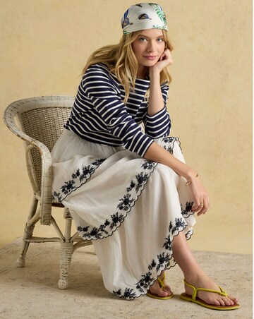 Joules Harbour Boat Neck Breton Top