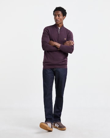 Voi Storm 1/2 Zip Knitted Jumper Long