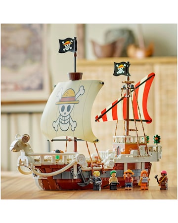 LEGO ONE PIECE The Going Merry Pirate Ship, Boat Set Building Toy 75639