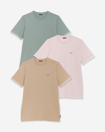 Voi Storm 3 Pack Cuffed T-Shirts Long
