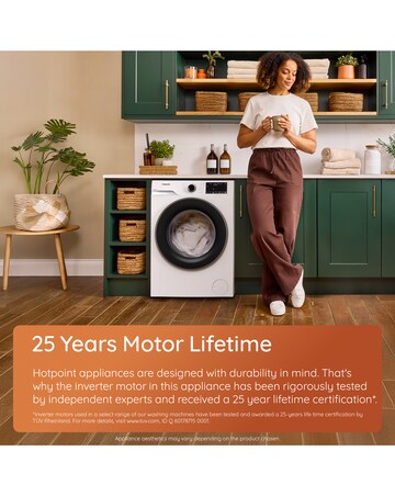 Hotpoint HP 124A CARE UK Fabric Care Washing Machine - White