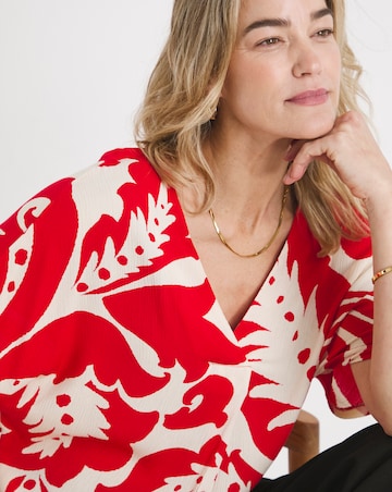 Textured Crinkle Tunic Top