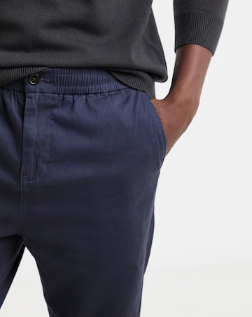 Elasticated Waist Straight Fit Chino