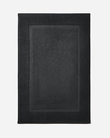 Egyptian Cotton Bath Mat - Black