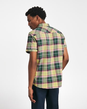 Short Sleeve Oxford Check Shirt