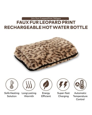 Carmen Spa Rechargeable Hot Water - Leopard