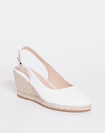 Slingback Espadrille E Fit