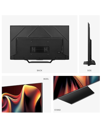 Hisense 55in 55U7NQTUK Smart 4K UHD HDR Mini-LED TV with Amazon Alexa