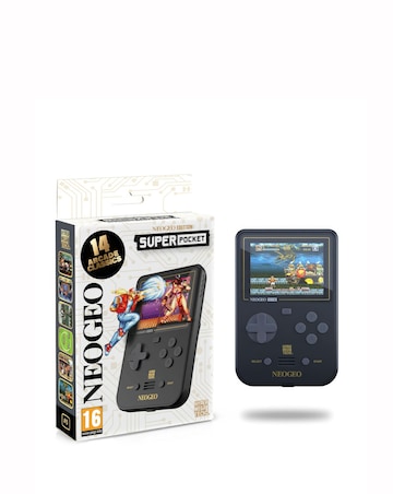 Hyper Mega Tech Neo Geo Edition Super Pocket Retro Handheld Gaming Console