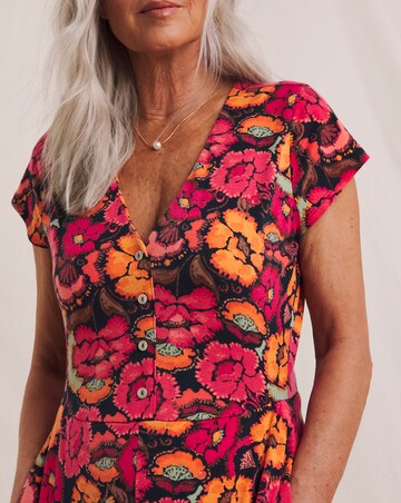 Julipa Short Sleeve Jersey Midi Dress