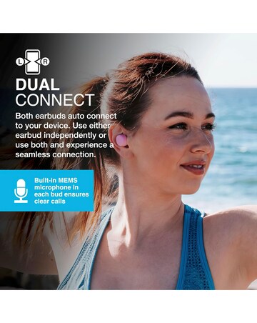 JLAB GO Air Pop True Wireless Earbuds - Pink