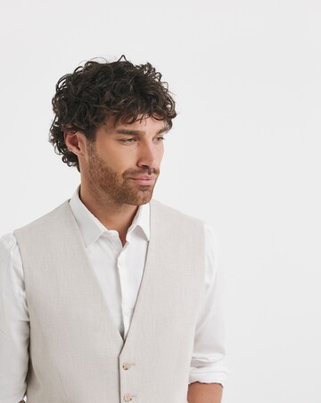 Linen Blend Waistcoat