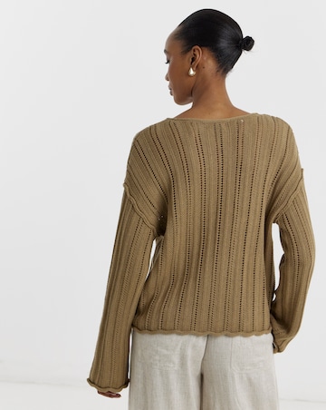 JdY Ophelia Boat Neck Pull Over Knit