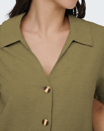 JdY Milan Linen S/S Shirt