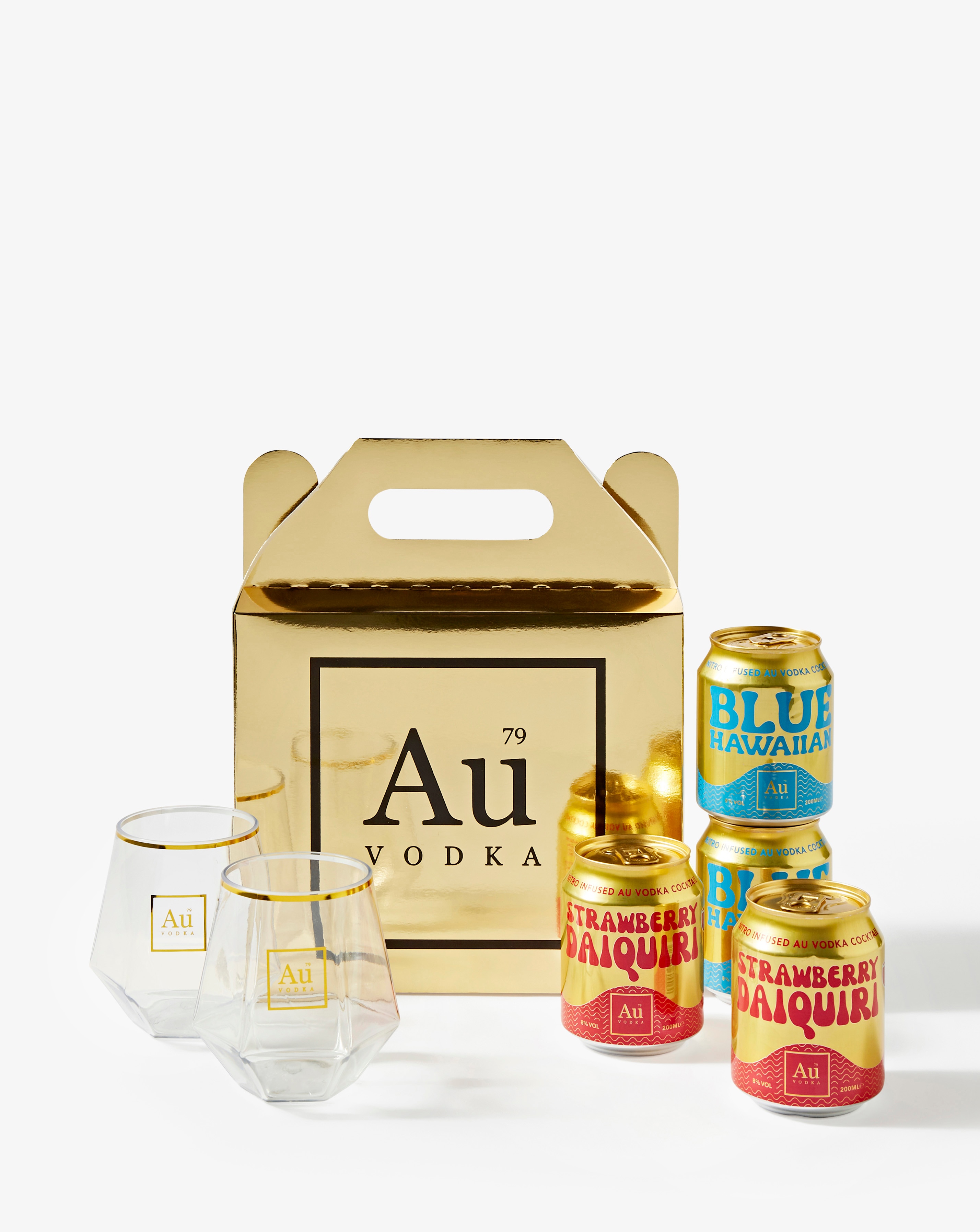 Au Vodka Cocktail Collection Gift Set | JD Williams