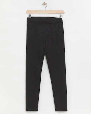 Black Suedette Leggings