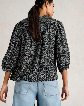 White Stuff Remi Metallic Top