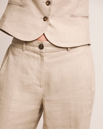 Anthology Pure Linen Wide Leg Trousers