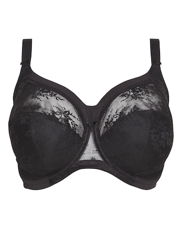 Goddess Verity Full Cup Wired Bra Black