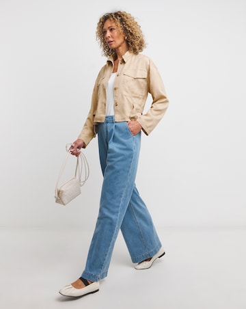 French Connection Elkie Twill Cargo Jacket