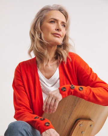 Julipa Supersoft Button sleeve Cardigan