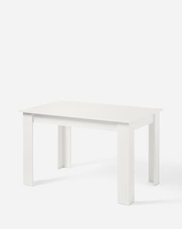 Dakota 4 Seater Dining Table with 4 Ava Button Back Chairs