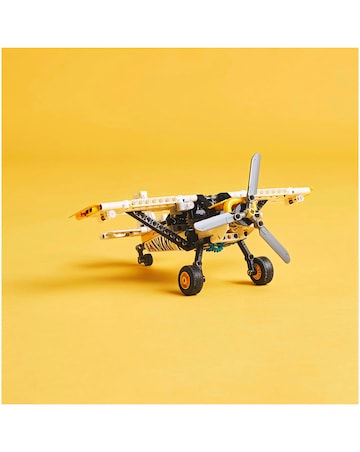 LEGO Technic Bush Plane Aircraft Toy, Airplane Model, Engineering Vehicle 42198