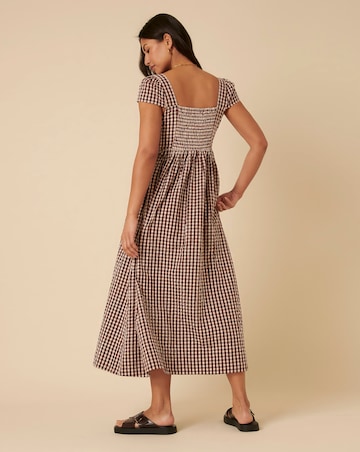 Nobodys Child Seersucker Check Dress