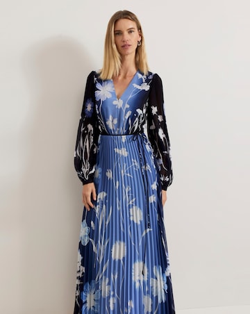 Phase Eight Annie Floral Ombre Print Maxi Dress