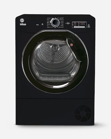 Hoover H-Dry 300 HLEC8LGB-80 8kg Condenser Tumble Dryer - Black
