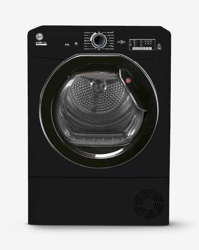 Hoover H-Dry 300 HLEC8LGB-80 8kg Condenser Tumble Dryer - Black