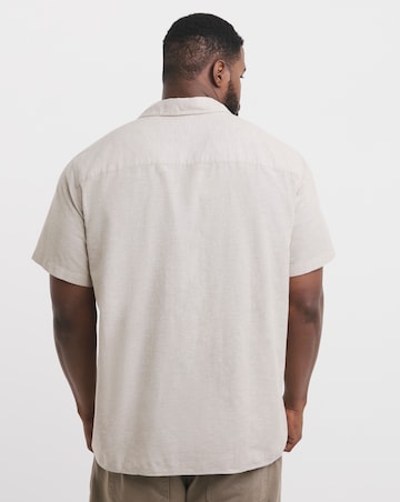 Jack & Jones Breeze Resort Linen Shirt - Crockery