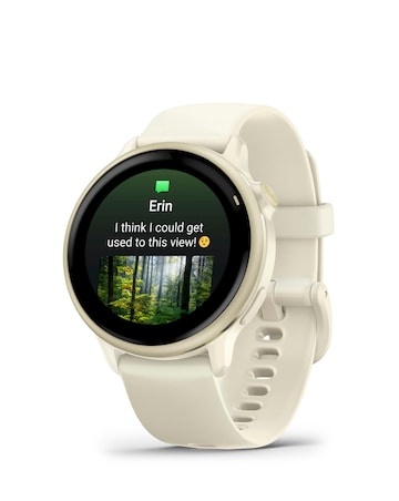 Garmin Vivoactive 6 AMOLED 42mm Smart Watch - Lunar Gold