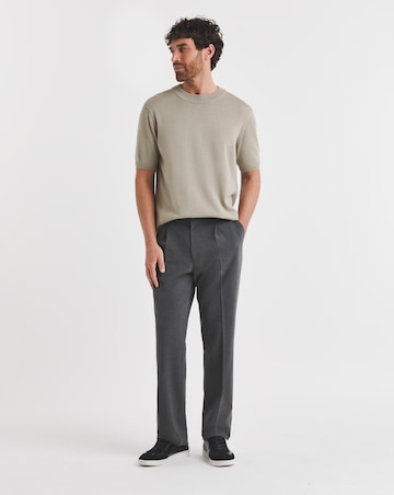 Folio Stone Knitted Crew Neck T-Shirt