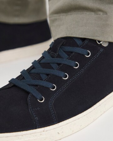 Navy Suede Hi Top Standard