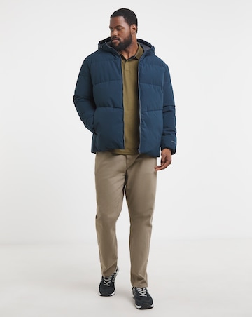 Jack & Jones Global Puffer Coat - Navy