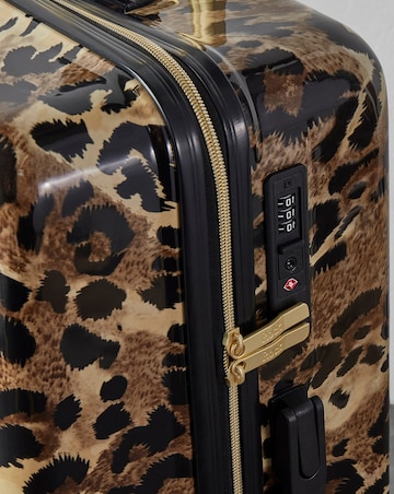 Rock Savannah Leopard 3pc Suitcase Set