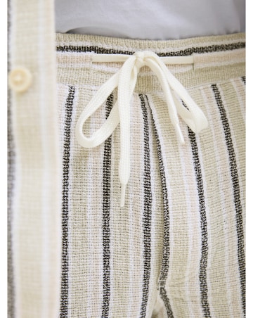 Jack & Jones Coba Stripe Short - Natural