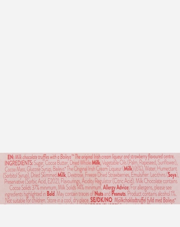 Baileys Mint & Strawberry truffle bundle