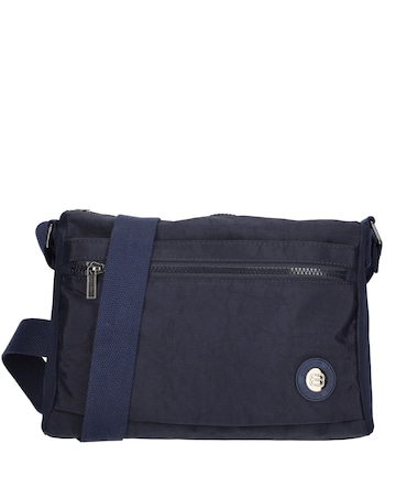 Enrico Benetti Suzie Single Handle Crinkle Nylon Shoulderbag