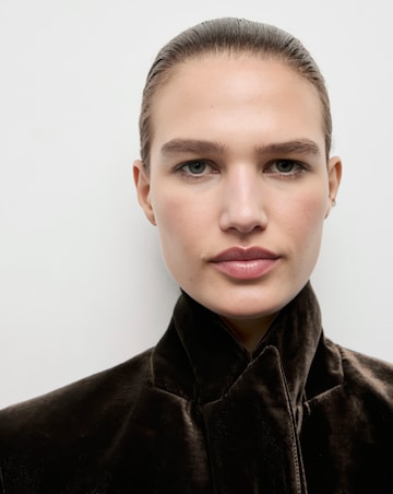 Mango Dark Brown Blazer