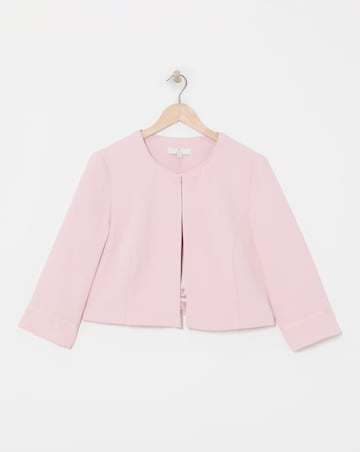 Joanna Hope Cropped Tailored Jacket