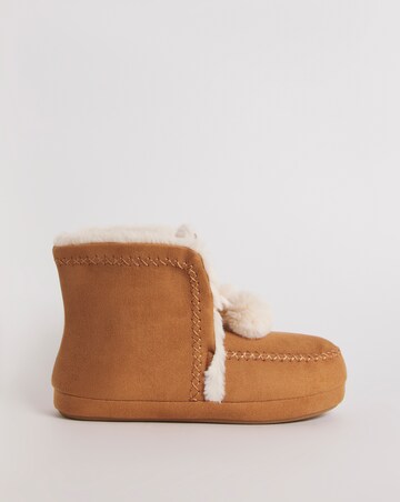 Ola Scandi Slipper Boots - Wide Fit (E)